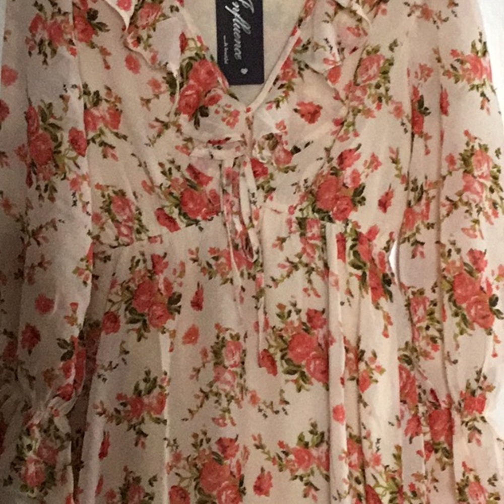 Luence skater dress w/frill size 10UK
